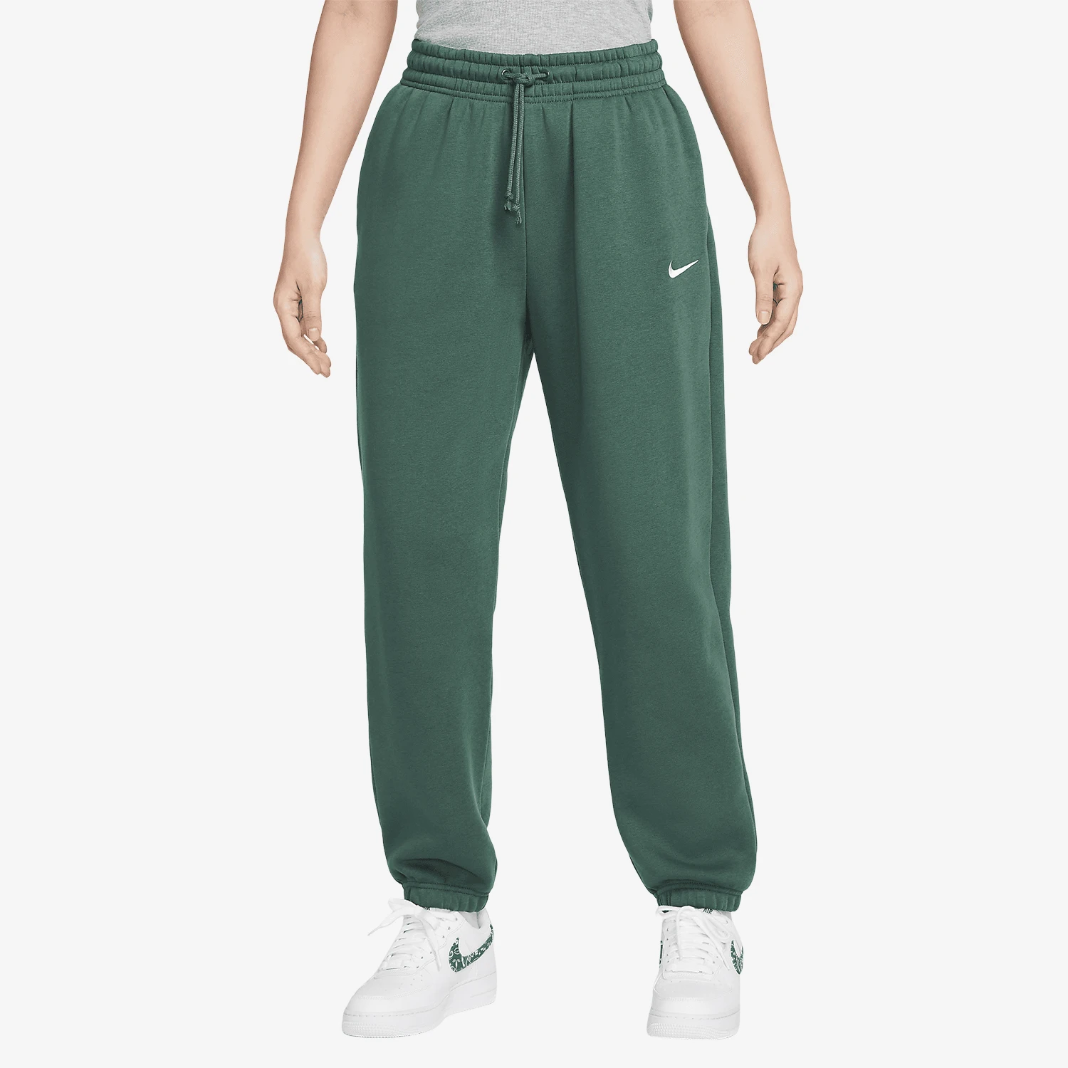 Nike genuine new women's lace up retro casual knitted pants FZ5997-338