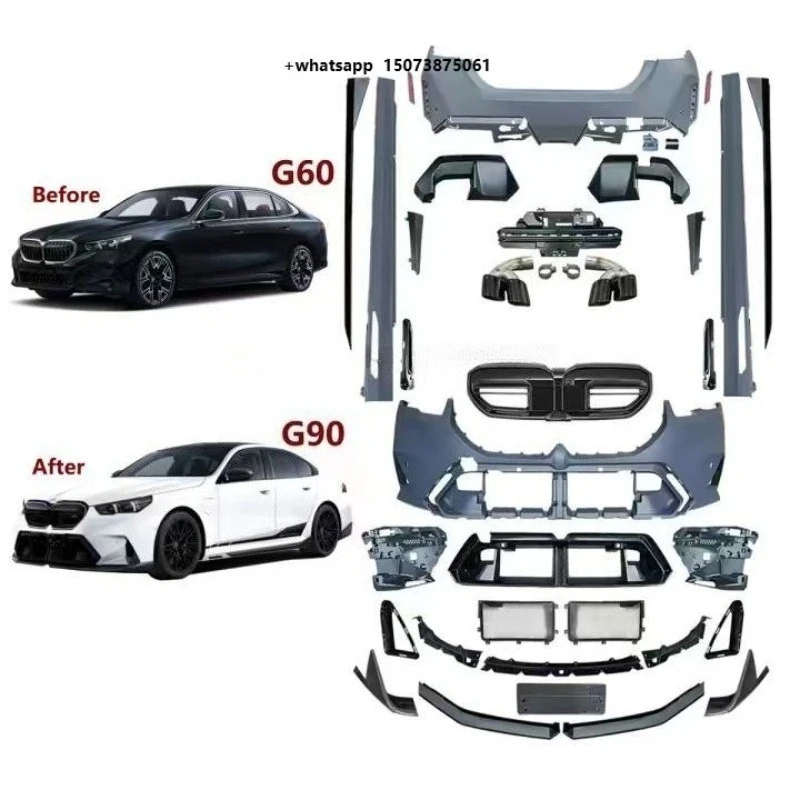 

Wholesale Car Bumpers Body Kit for 5 SERIES G60 2024-2026 Upgrade to G90 M5 Model.