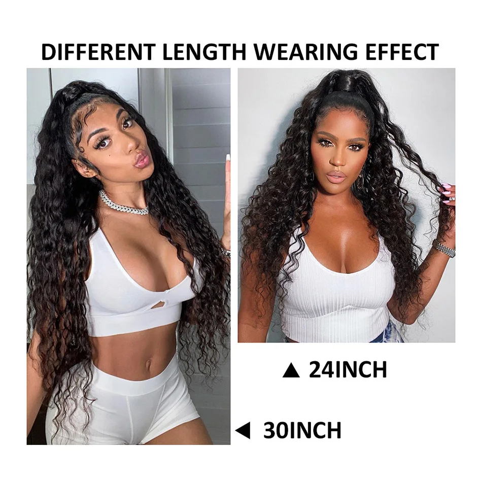 BOL 30inch Synthetic Curly Ponytail Extension Kinky Curly Hair Soft Long Drawstring Ombre Blonde Water Wave Ponytail for Women