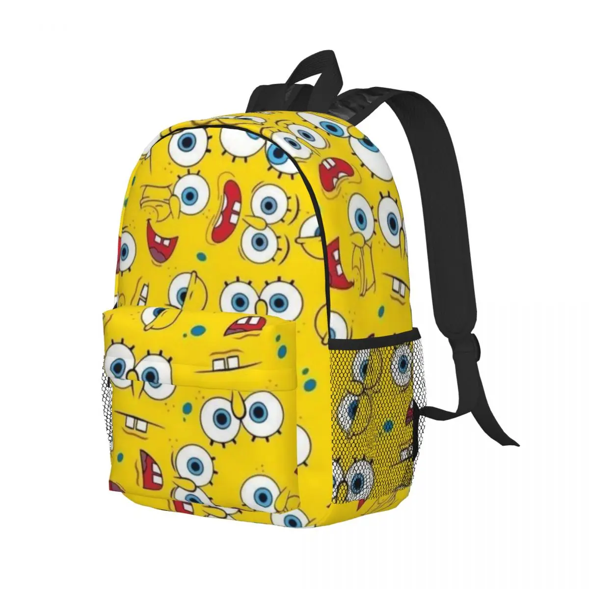 Spongebob lichtgewicht 15-inch rugzak - Veelzijdige en stijlvolle tas voor school, reizen en dagelijks gebruik