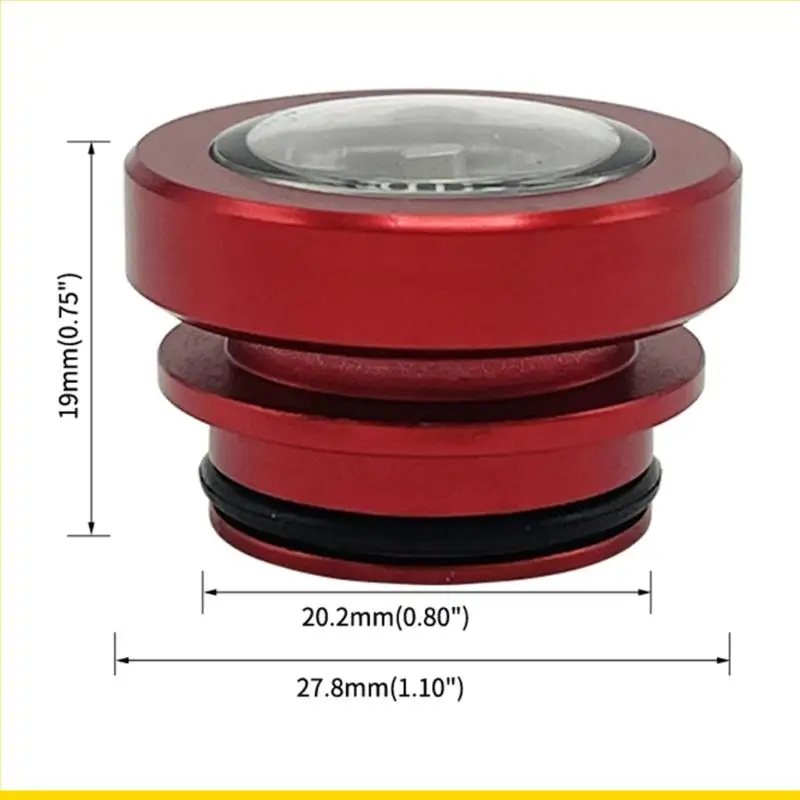 Compasses Button Car Cigarette Lighter Cover, Fits Most Automobile Vehicles with Standard 12V Power Source