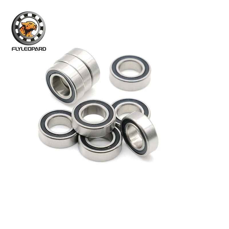 4PCS/lot 63800-2RS Ball 10x19x7mm Deep Groove Ball Bearing 63801 63802 63803 2RS Rubber Sealed Cover Bearing