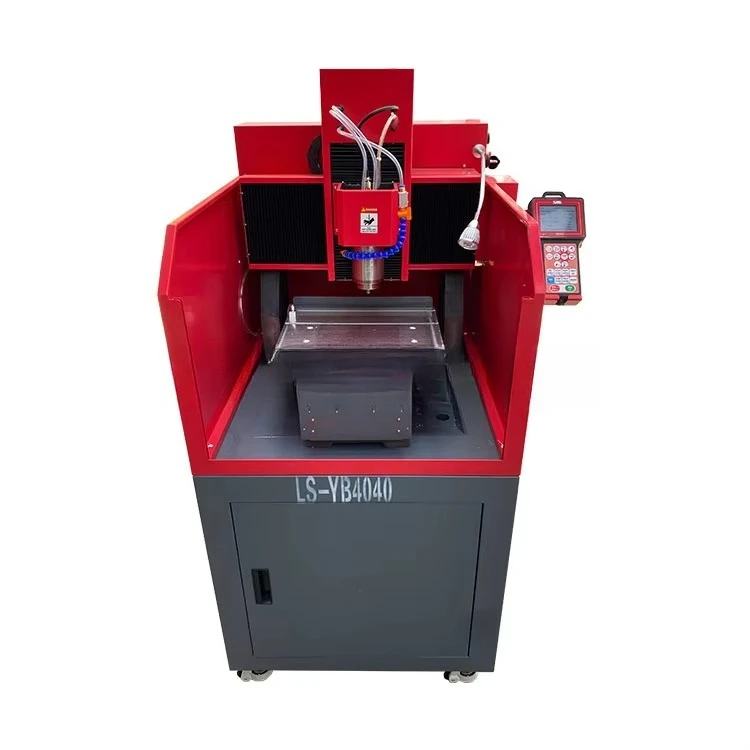 LS-YB4040 Enlarged 3Axis Flat Convex Concave Gemstone CNC Carving Machine
