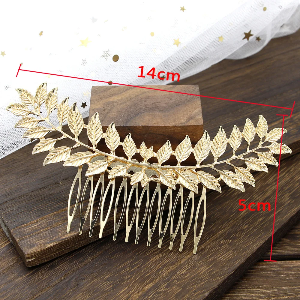 New Bridal Crystal Hair Combs Headpiece Jewelry Rhinestone Pearl Flowers Handmade Wedding Hair Accessories For Women Girls