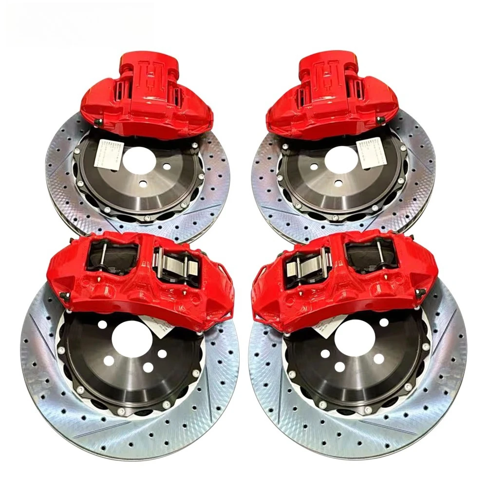 Direct Fit Replacement High Carbon Steel Slotted Drilled 17 18 19 Inches Size Big Brake Kit  Gs350 Is250 F