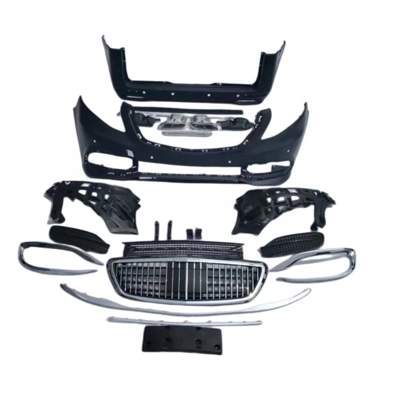 High Performance Body Kit for Mercedes-Benz V-Class Vito W447 Modified AMG Bumper V260