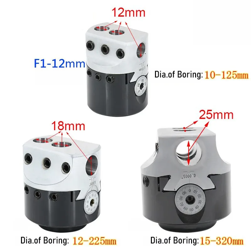 CSZJ F1 2/3/4 pollici 50/75/100mm F1 tipo testa di alesatura 12/18/25mm tornio barra di alesatura supporto di fresatura per fresatrici utensili