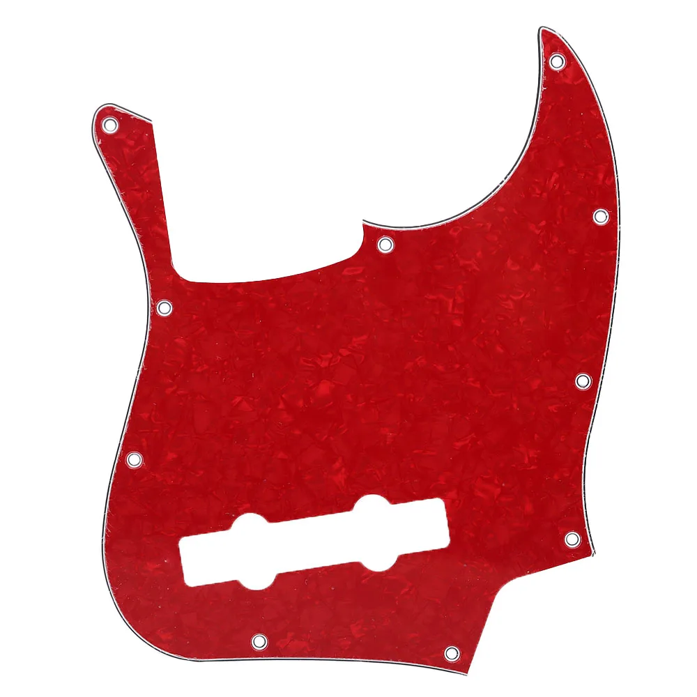 1 Stücke Gitarre Schlagbrett 3 Ply Jazz Bass JB 5 String Schlagbrett Für JB Bass Gitarre mit 10 stücke Schraube – Detail 8