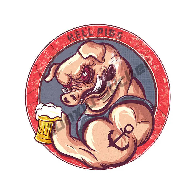 Hellfish Logo Vinyl Car Sticke - огляд і ціна Outdoor Camping Logo