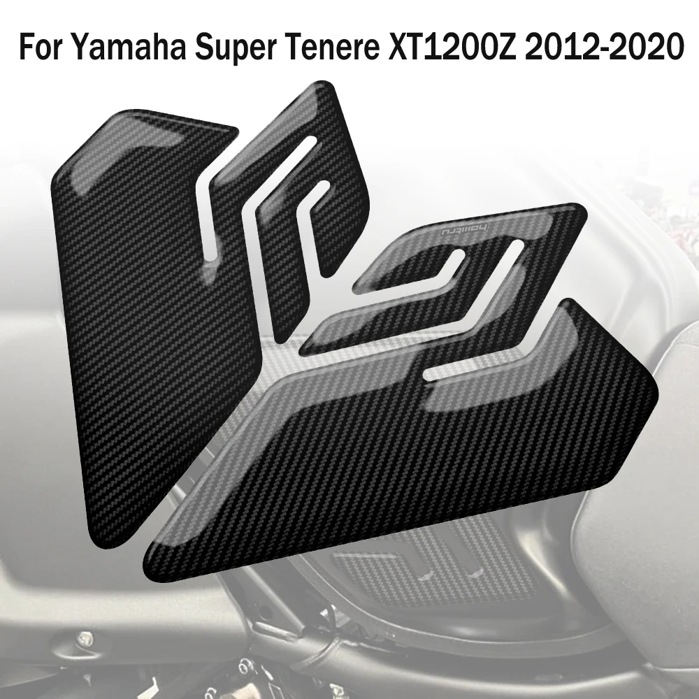 

for Yamaha Super Tenere XT1200Z 2012-2020 Motorcycle Carbon Fiber Side Fuel Tank Knee Protector Anti Slip Protection Sticker