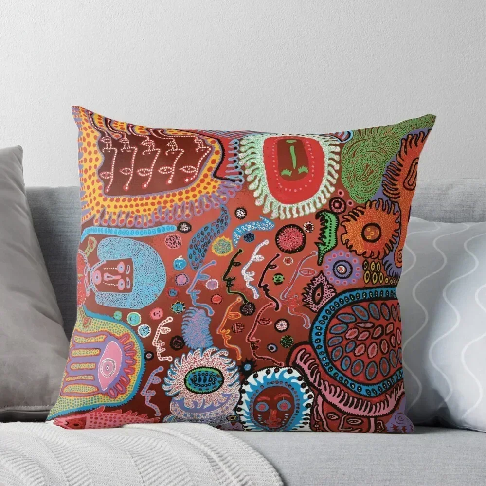

yayoi kusama fungus Throw Pillow Christmas Pillows Cushions For Children Christmas Pillow Covers pillow