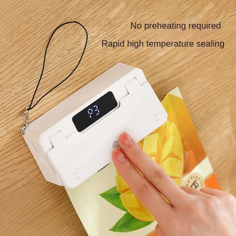 New Xiaomi Portable Mini Sealing Machine Thermal Plastic Bag Sealants Heat Sealing Machine for Plastic Bags Handheld Heat Sealer