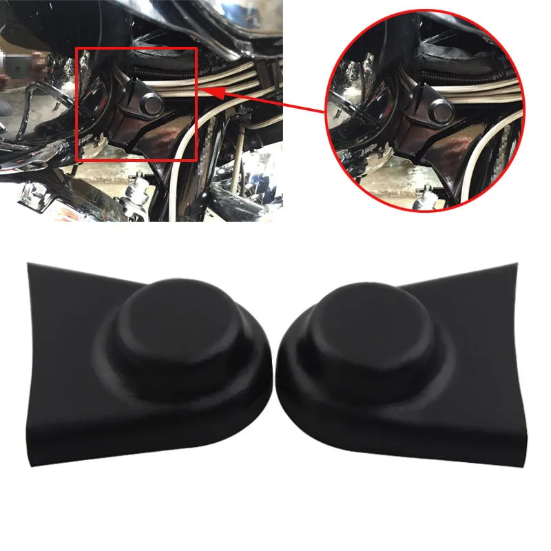 Rubber Screw Covers For Harley Touring Black Easy Install Waterproof Dustproof Material Can Be Used For The Exterior Application