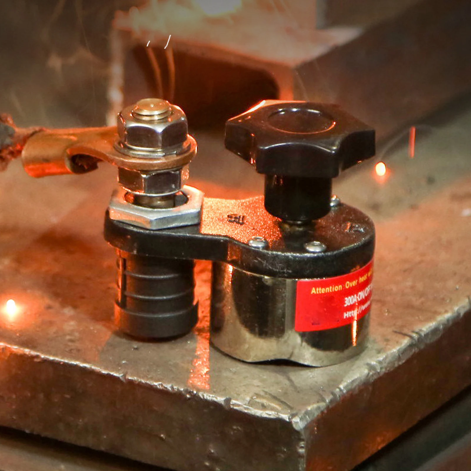 Magnet Grounding untuk Pengelasan, Penjepit Grounding Magnetik dengan Saklar On/Off yang Dapat Disesuaikan, Penyangga Magnet Grounding, Konektor Magnet Grounding