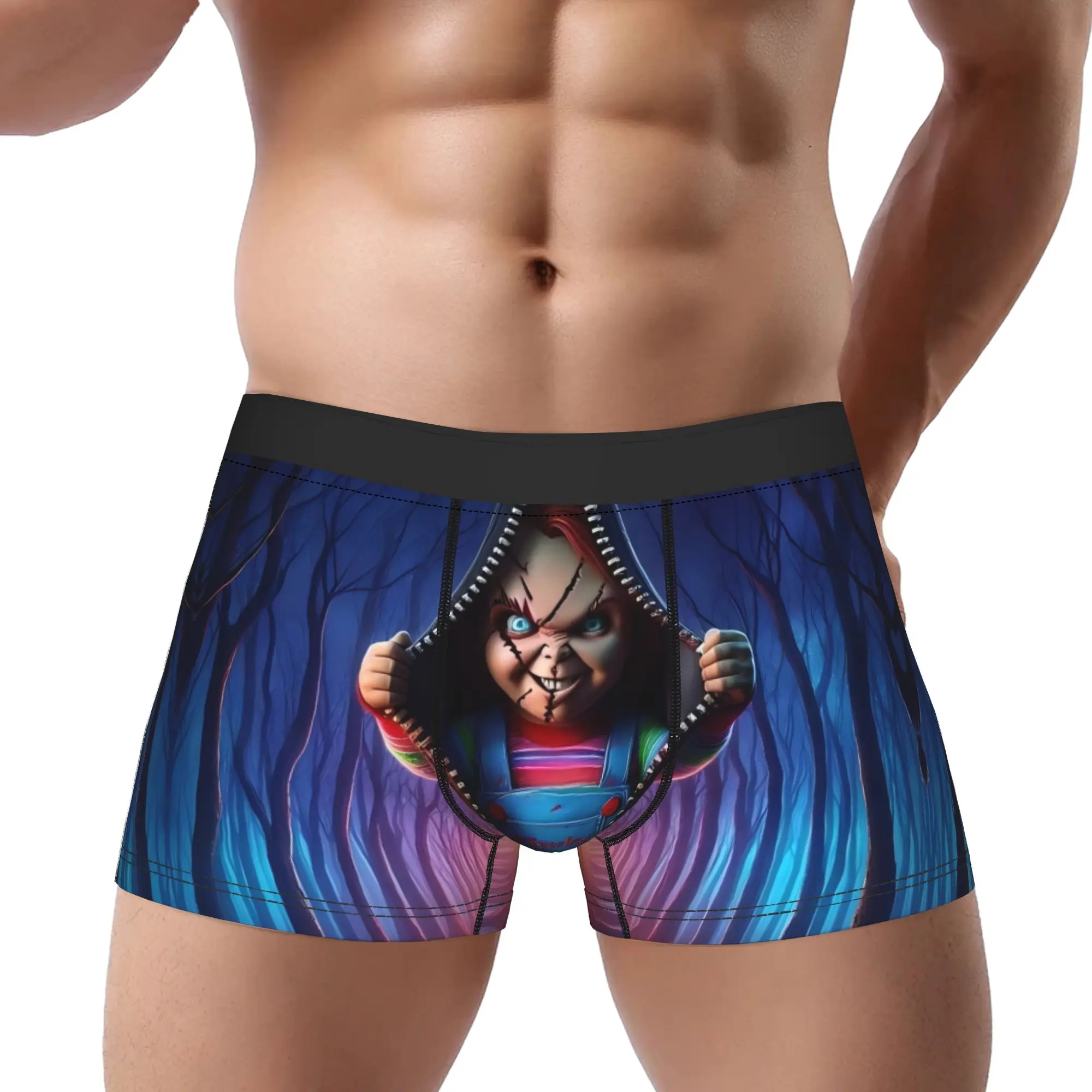 Chucky 1 Unterhose Homme Höschen Herrenunterwäsche Bequeme Shorts Boxershorts
