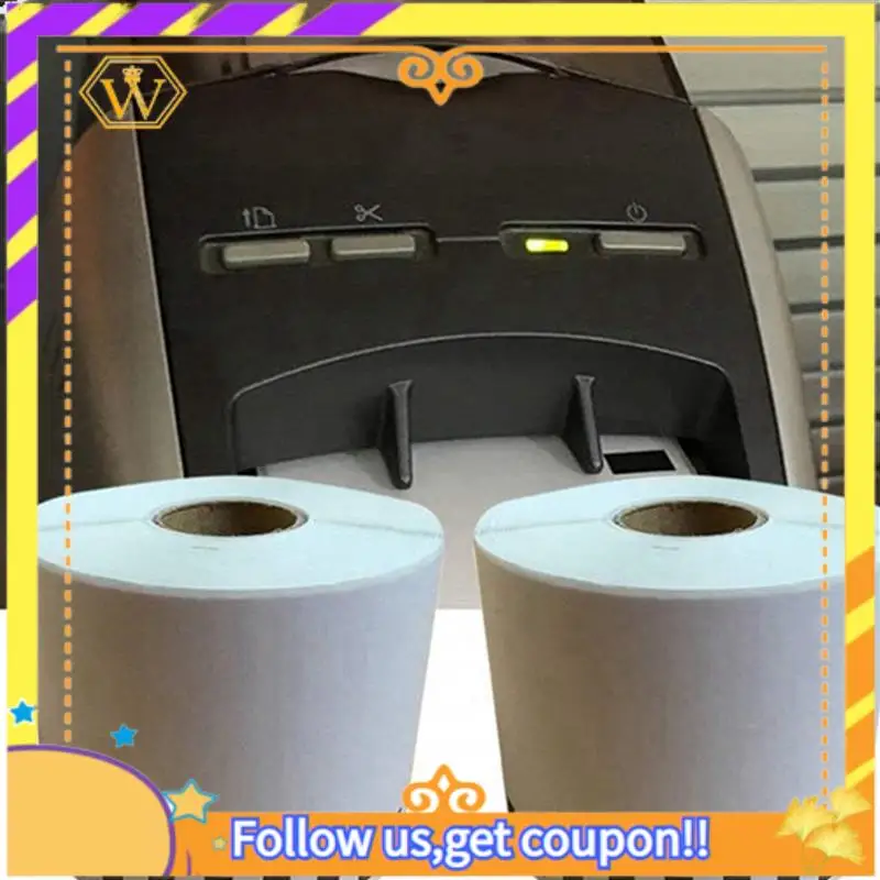 

Latest-20 Refill Rolls Compatible DK-22205 Label 62Mmx30.48M Continuous For Brother Label Printer White Paper DK22205