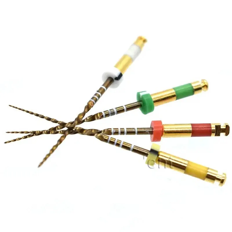 10 PACK Dental Wave One Gold Rotary Files Engine Heat Activation Flexible Tool for Dentist Files Teeth Whitening Accessories