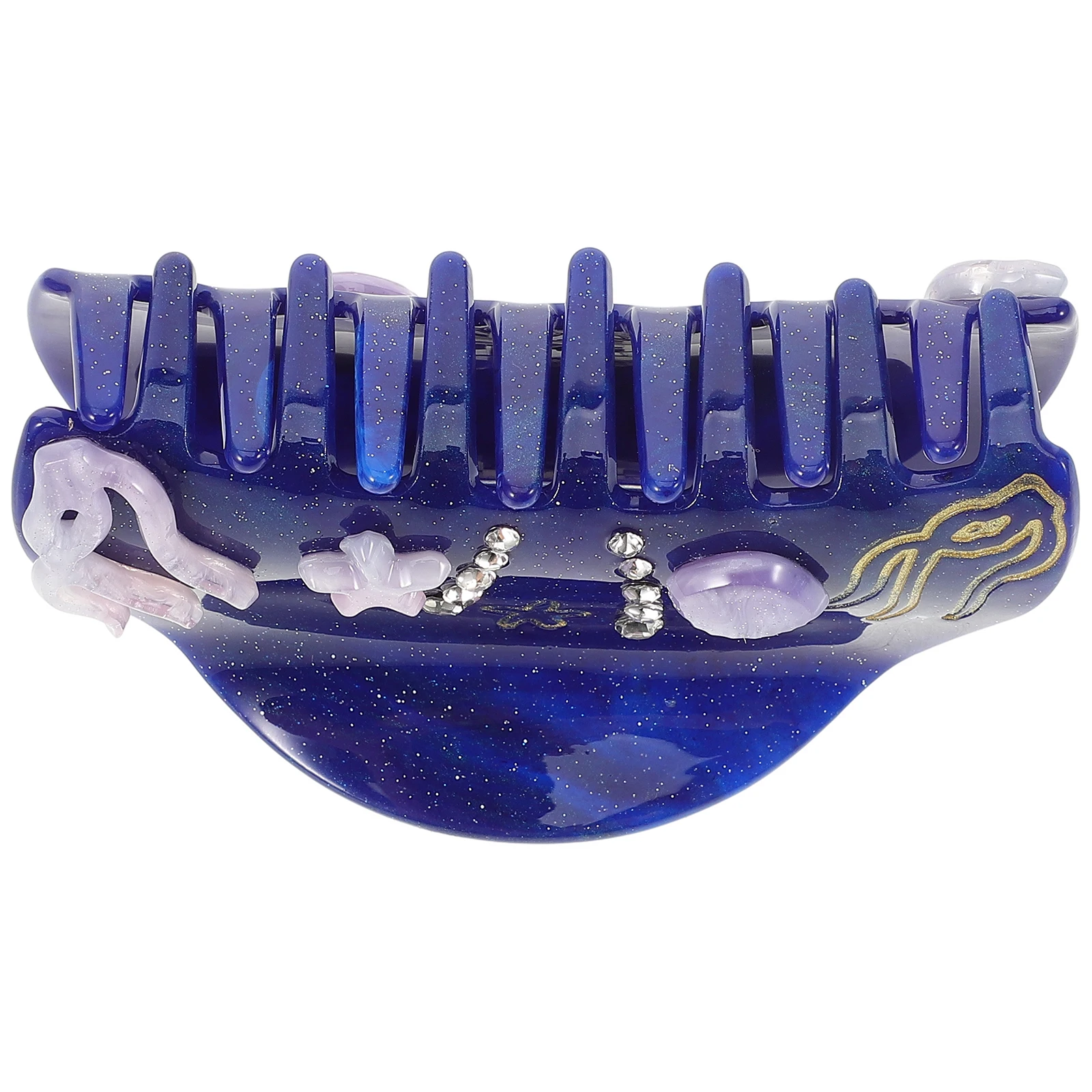 

Acrylic Hair Clip Seashell Styling Claws Clips Women Ocean Large Jaw Claw Practical Elegant Costume Party Daily Wearing Thick