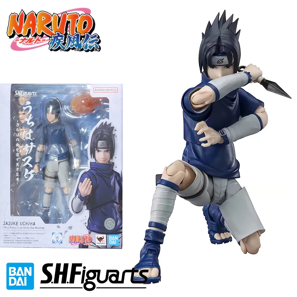 

Фигурка Bandai Подлинная Наруто S.H. Фигурка сасуке ниндзя GY of the Uchiha Clan ссылка аниме экшн-Фигурки игрушки модели подарки