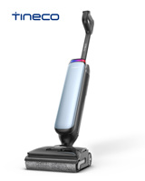 Tineco Floor One S9 Artist Wet Dry Vacuum Cleaner 22kPa 360° Anti-Tangle Design 85℃ Flashdry 50 Min Dual-Edge Cleaning 180°