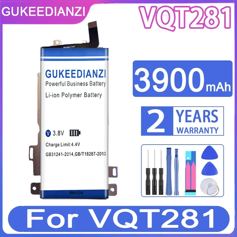 

GUKEEDIANZI Replacement Battery VQT 281 3900mAh For VQT281 Mobile Phone Batteries