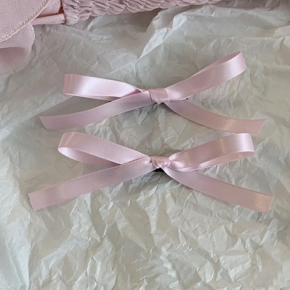 โบว์ติดผมหวานๆแฟชั่นติดโบว์กิ๊ฟหนีบผมน่ารัก1ชิ้นกิ๊บติดผมบัลเล่ต์เครื่องประดับผมกิ๊บติดผมหน้าม้าสำหรับเด็กผู้หญิง