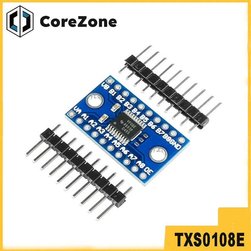 5-20pcs TXS0108E 8 Channel Logic Level Converter Bi-Directional High Speed Full Duplex Shifter