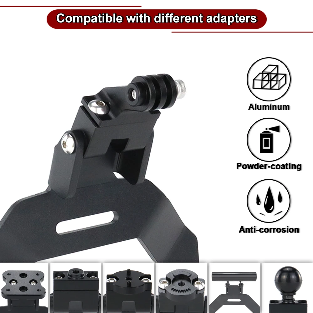 Fit For Aprilia SR GT 125 / 200 SR GT 125 Sport 2022-2024 GPS Navigation Bracket Motorcycle Windshield Mount GPS Phone Holder