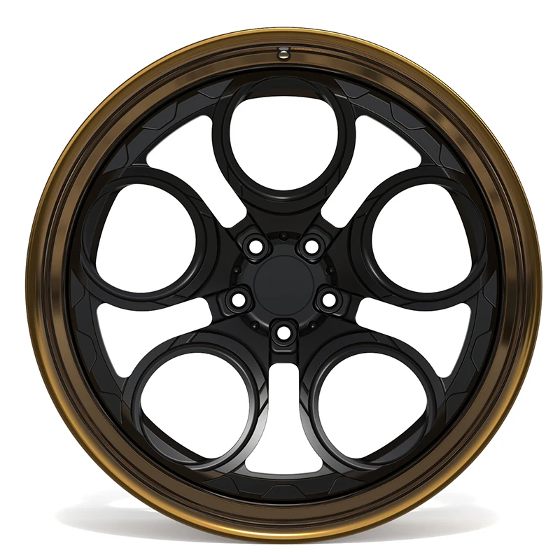 PWC 18 -24nch Deep Dish Forged 2-piece Wheel Rims 5x114.3 5x130 5x120 Brush Bronze Deep Dish Concave for Car Rims
