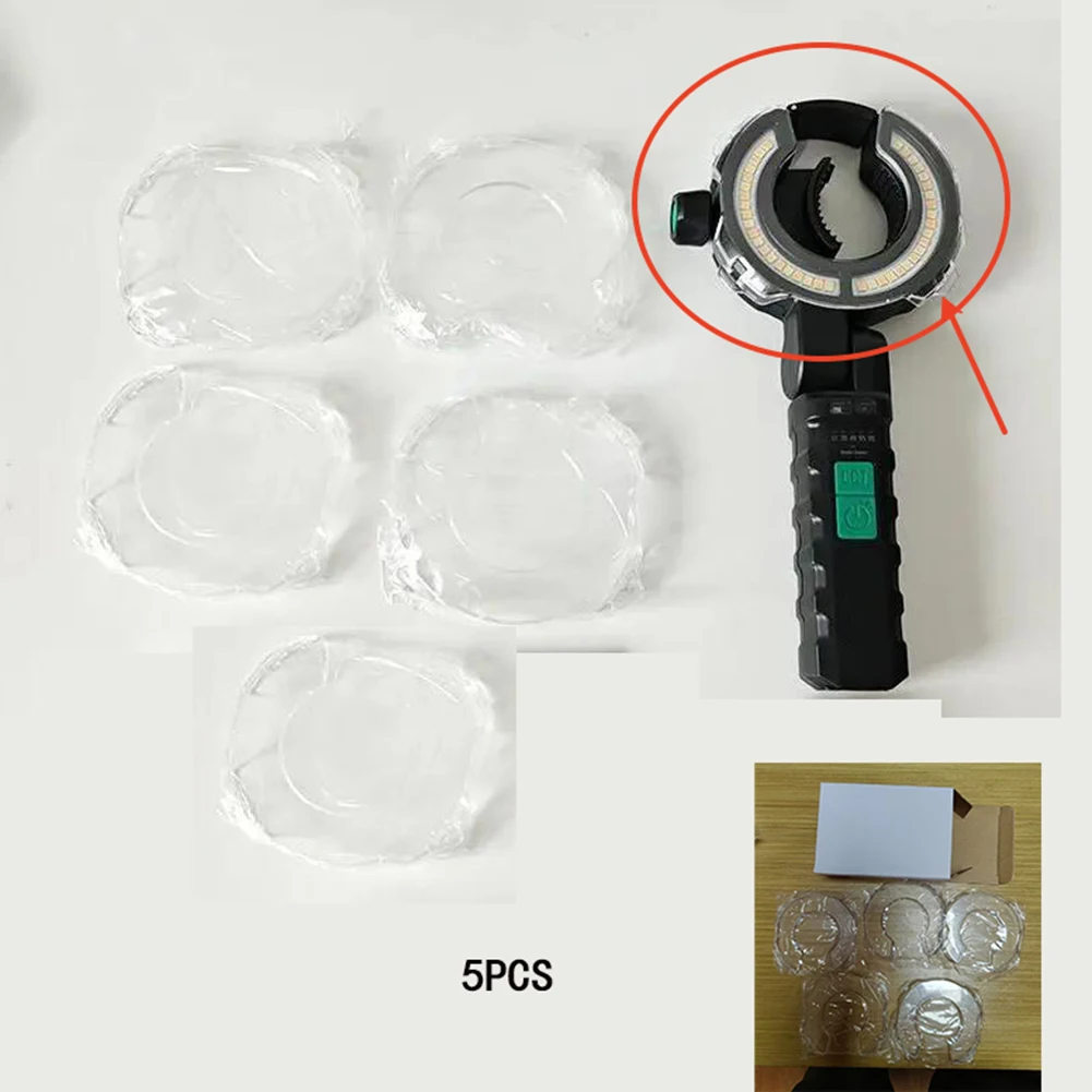 Car Paint Contrast Spotlight Protective Cover Set of 5 Made from Plastic Ideal for Vehicle Lighting Protection