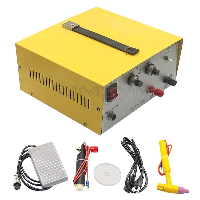 500W 80A Pulse Spot Welding Handheld Laser Spot Welder for Jewelry Spot Welding Machine Gold Silver Jewelry Processing Tools