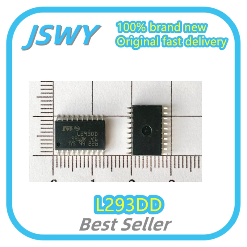 

(5/50pcs) L293DD L293 SOP20 Bridge Driver IC Brand New Original Ships Fast