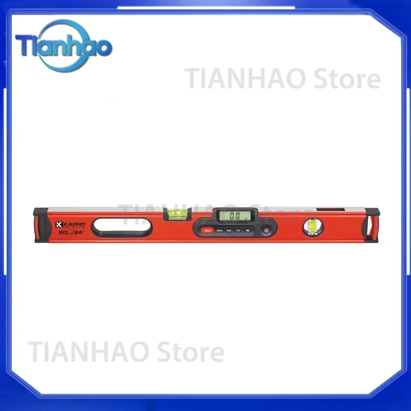 Digital High Precision Magnetic Multi-function 180 Degree Level Ruler Inclinometer with LCD Display and Backlight for KAPRO