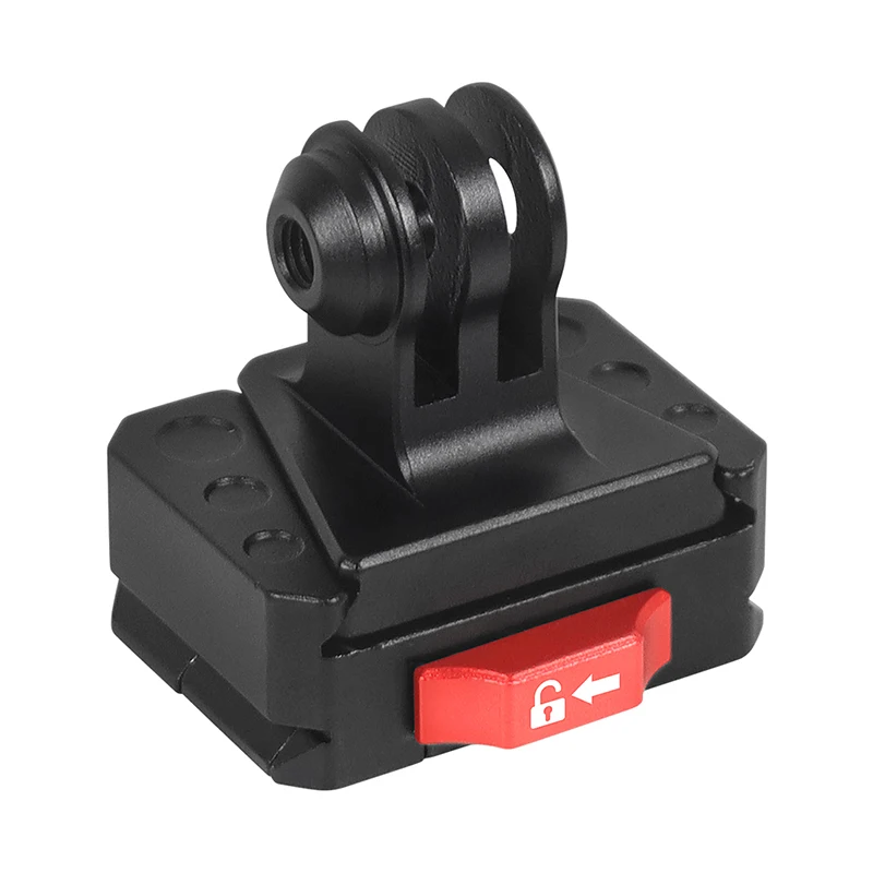 Schnellwechsel-Montageplattenplatine, Anti-Shake-Klemme, V-Anschluss für GoPro 13 Insta360 Drift DJI OSMO 360 Action-Kamera, Gimbal-Stativ, SLR – Detail 23
