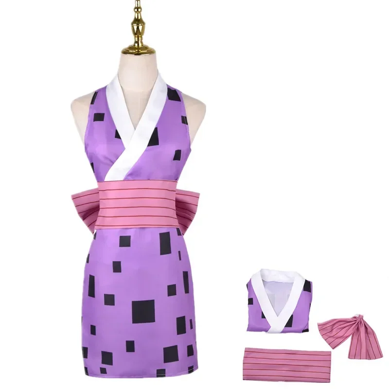 New 2025 Anime Demon Slayers Suma Hinatsuru Makio Cosplay Costume Uzui Tengen Wives Dress Uniform Set Halloween Carnival Clo *o*