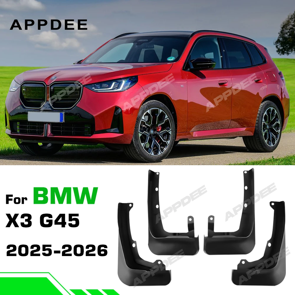 For BMW X3 G45 2025-2026 Fender Mudflaps Splash Guards Mudguards Mud Flaps car Accessories