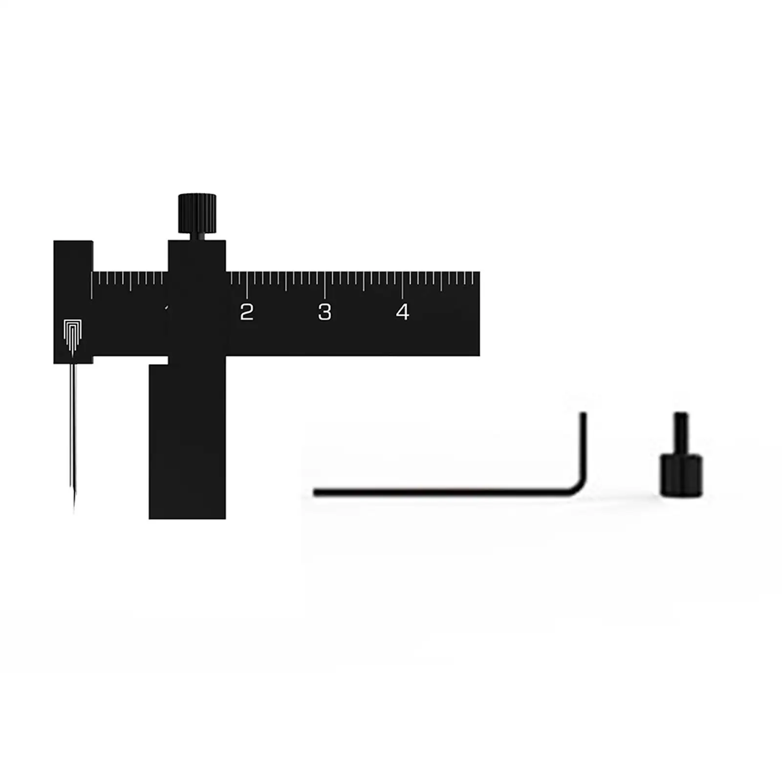 Equidistant Parallel Scriber Auxiliary Ruler Carving Ruler Isometric Parallel Scribe
