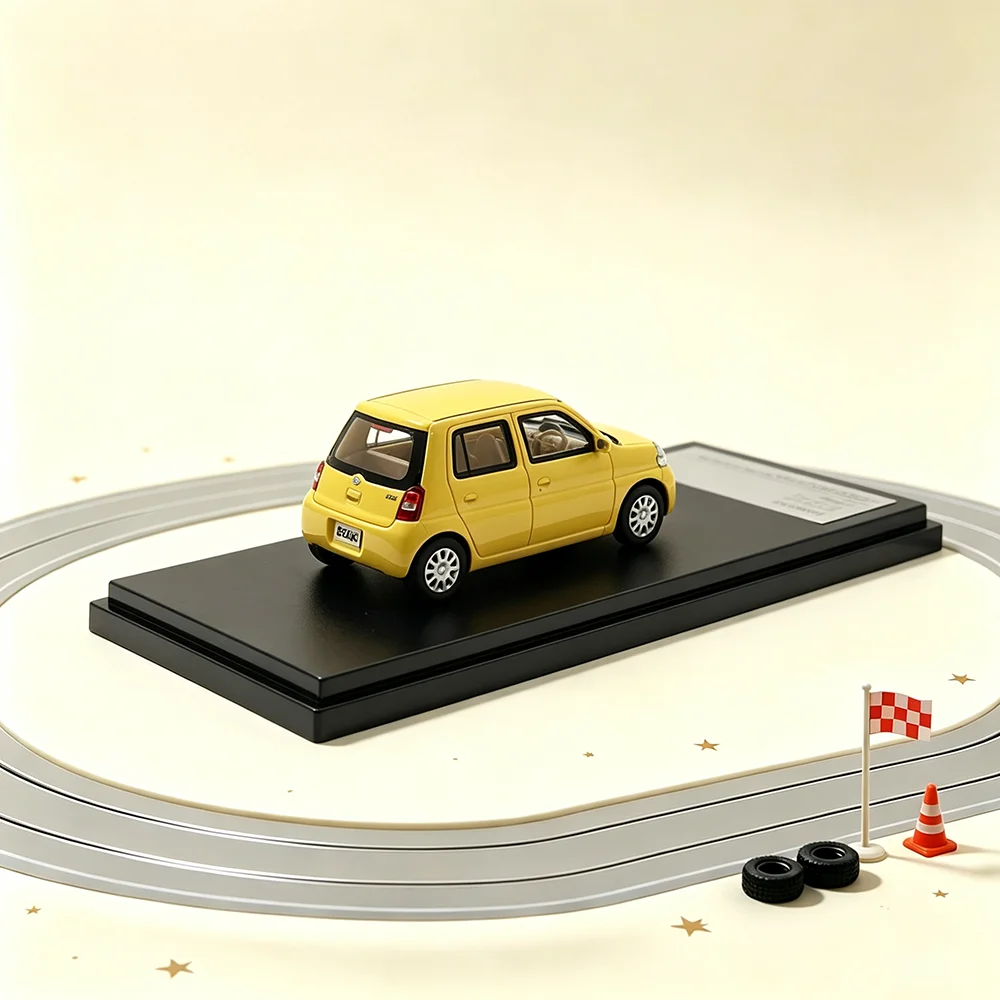 1:43 Scale Resin Model Car DAIHATSU ESSE X (2006) High‑detail Simulation Collectible Display Ornament Toy Gift