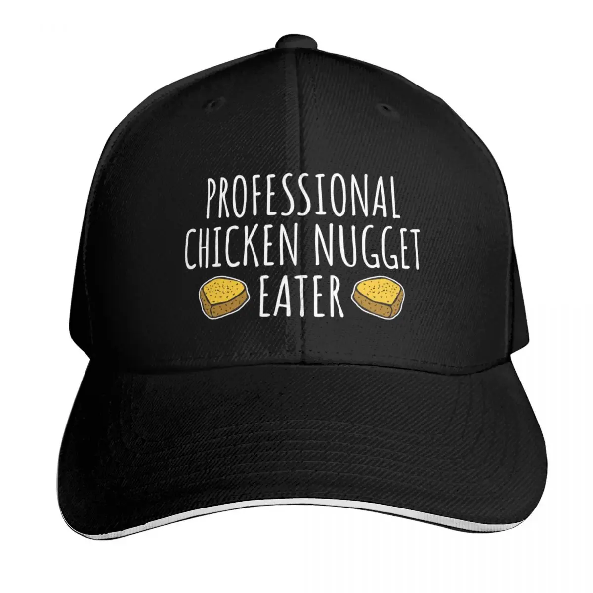 Professional Chicken Nugget Eater - Funny Nuggets gift Baseball Cap Men Women Casual Summer Sport Sun Cap
