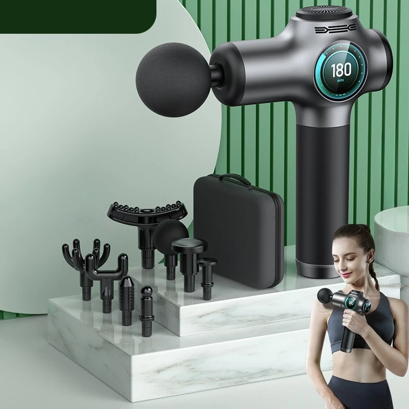 99 Speed Professional Muscle Massage Gun Massager Massager for Neck and Back Massage Instrument Dropshipping Fitness Equipment