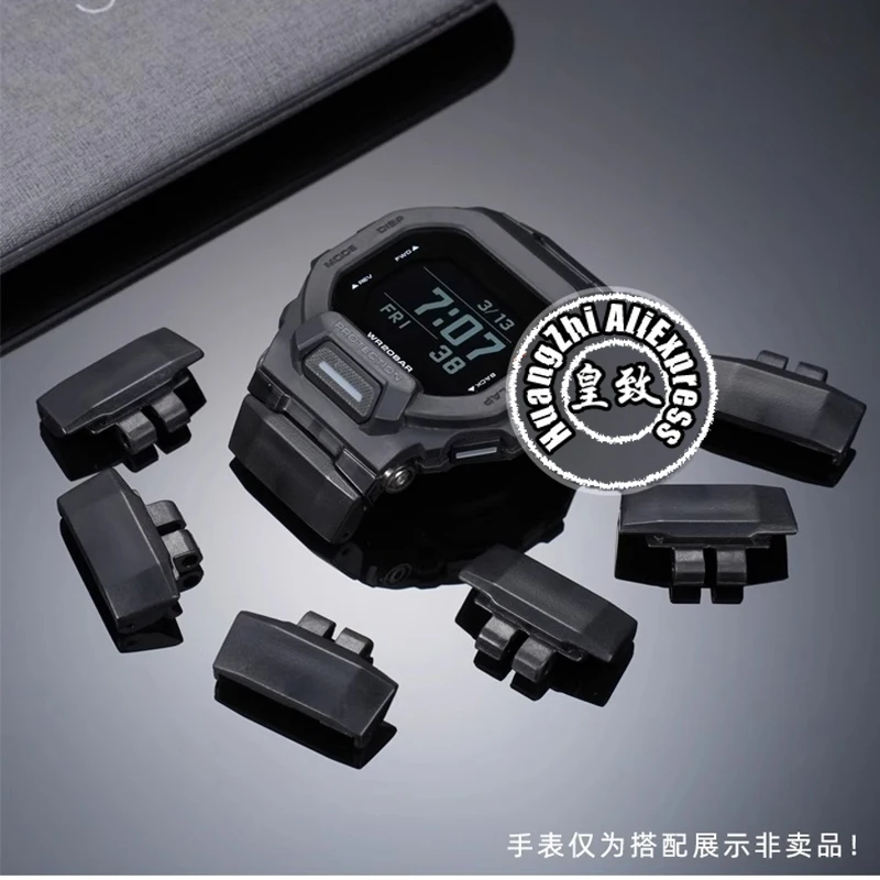 

GBD-200 Modified Watch band Adapter For Casio G-shock GBD200 Nylon Rubber Watch Strap Stainless Steel Bracelet connector 22mm