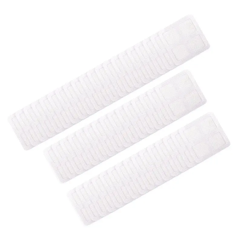 CMHI-50Pcs Floor Drain Sticker, Disposable Shower Drain Hair Catcher, Disposable Floor Drain Sticker,Disposable Drain Covers Dur
