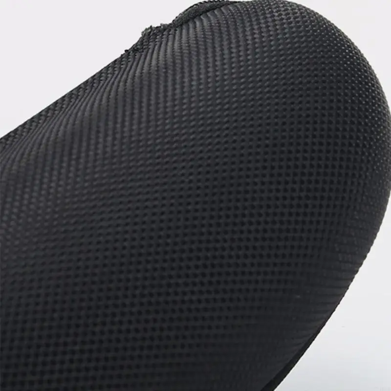 المحمولة أسلوب بسيط الرجال النساء النظارات الشمسية حقيبة التخزين 17x8x6 سنتيمتر أكسفورد القماش الأسود هارد شل حافظة نظارات للاستخدام الداخلي في الهواء الطلق