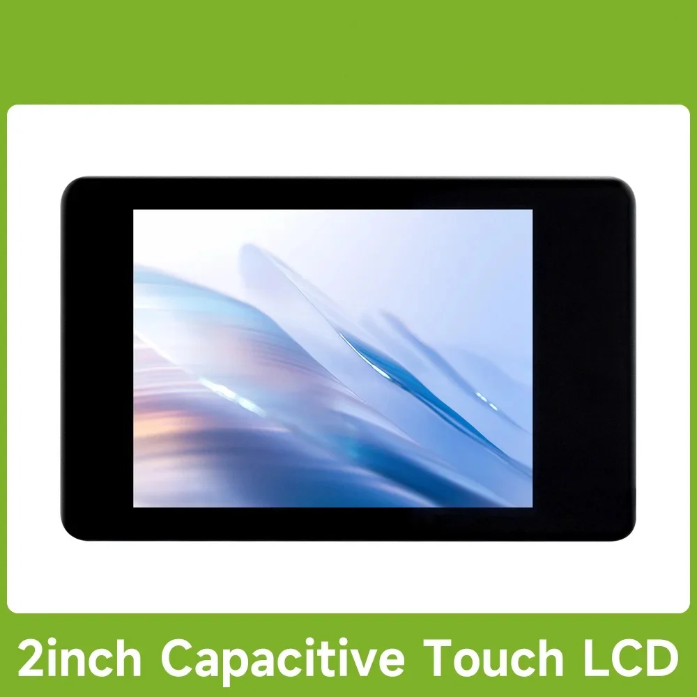 Waveshare 2inch Capacitive Touch Display Module, Embedded with ST7789T3 Driver and CST816D for Raspberry Pi Pico/ESP32/Arduino