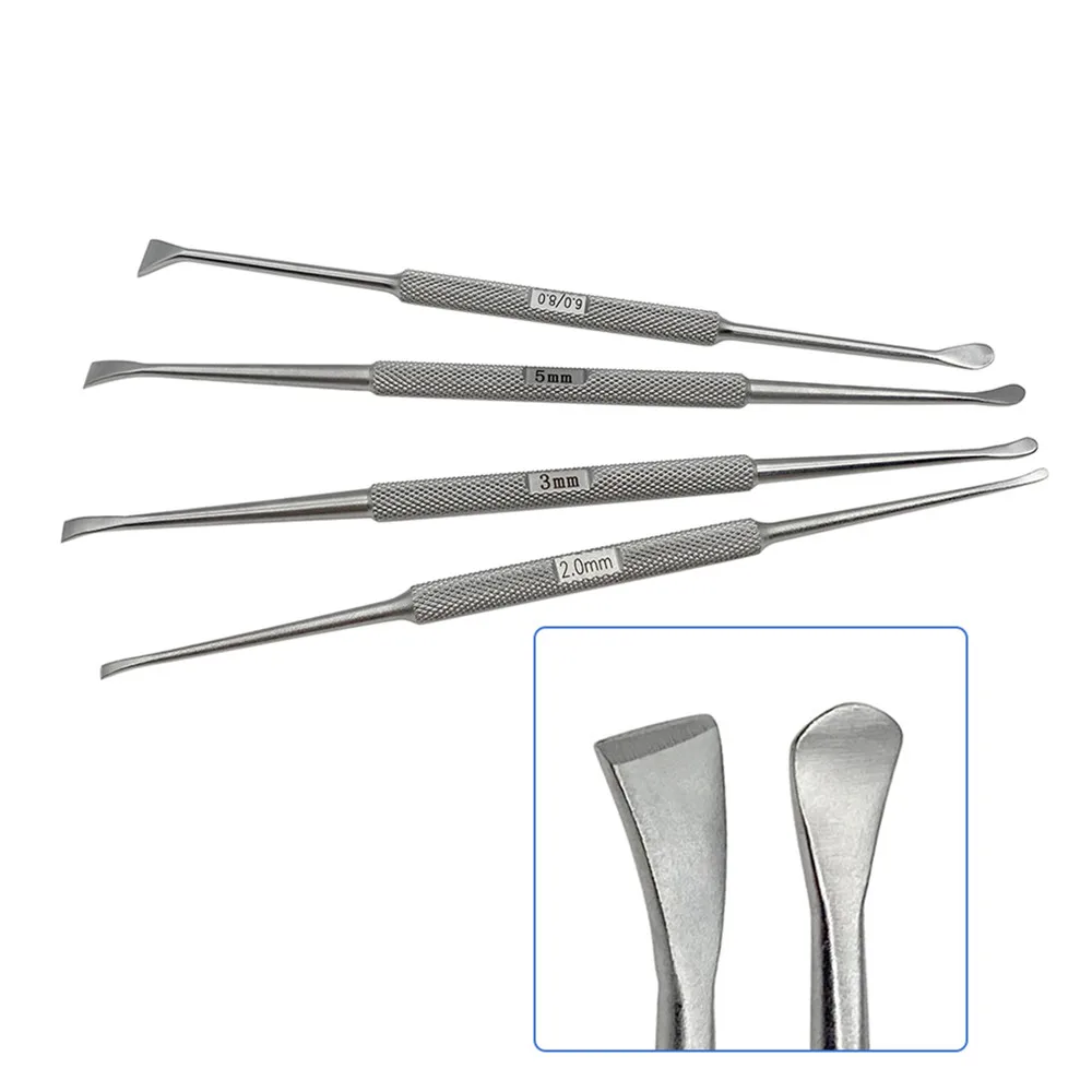 Stainless Steel  Elevators Double Bone Peeling Knife Periosteal StripperOrthopedic Surgical Instrument