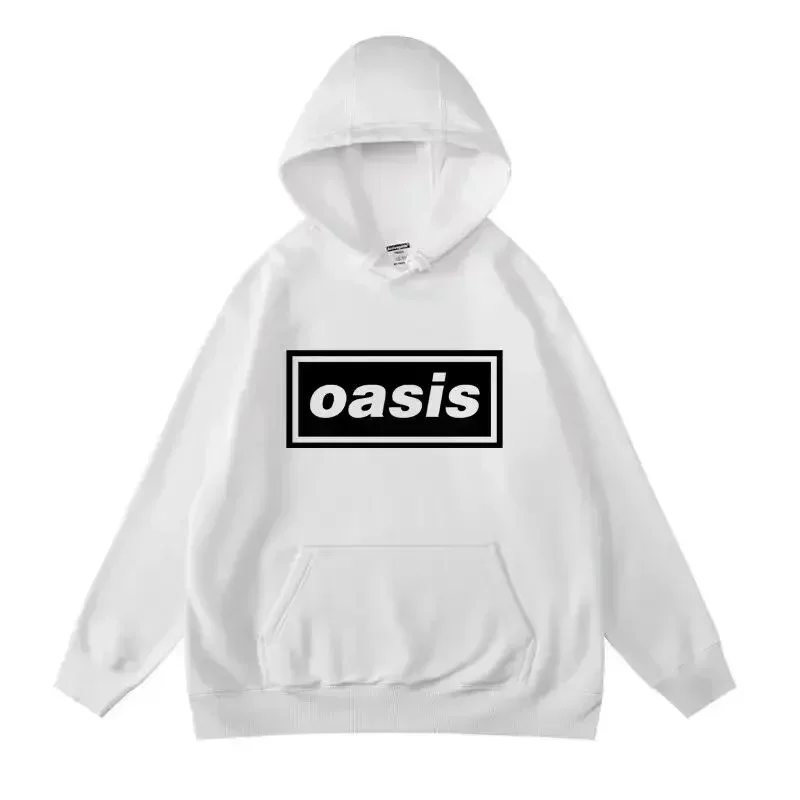 

2024 Oasis Hoodies Sweatshirts for Fans Long Sleeve Women‘s Clothing Streetwear Printed Hooded Sweatshirt Fashion Trend Unisex