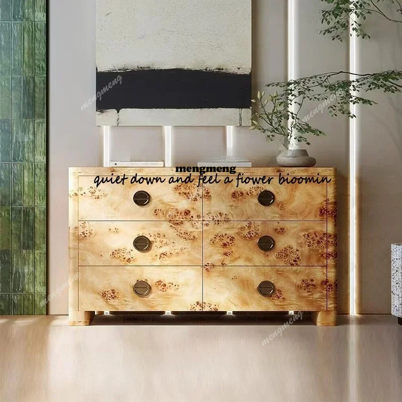 

Medieval wabi sandy wind tree tumor bucket locker living room entrance entrance retro wall bedroom storage cabinet
