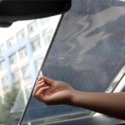 Car Windshield Stretch Sunshade Type Sun Shade Auto Window Summer Protection Heat Insulation Curtain Front Rear Shading