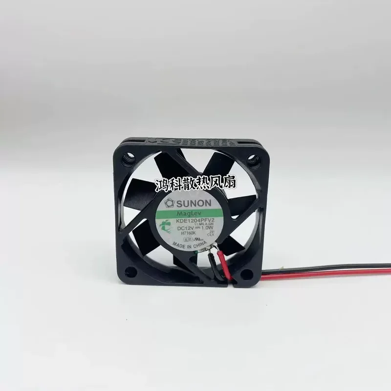 for SUNON KDE1204PFV1/2 4010 4CM 12V 1.0W 1.1W 1.2W Magnetic Levitation Fan