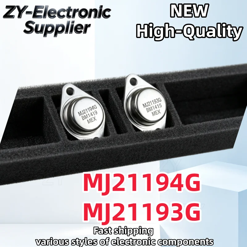 【5pcs/5pairs=】Brand New Original MJ21194G MJ21194 MJ21193G MJ21193 TO-3 Best Quality In Stock
